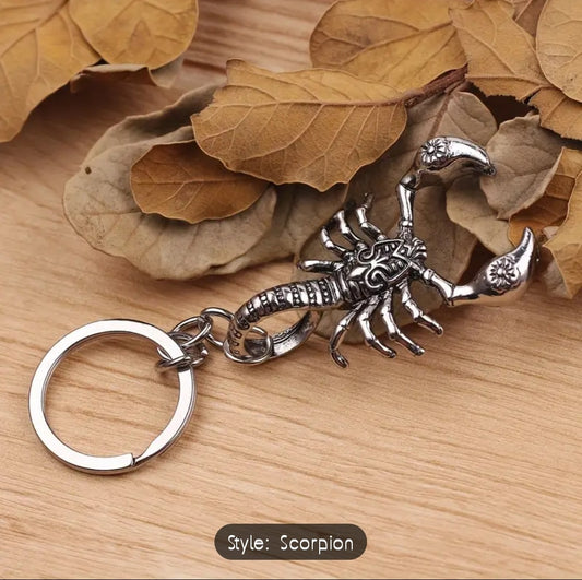 Scorpion keychain